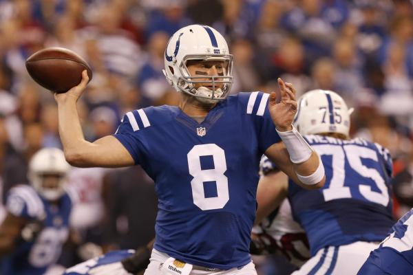 Indianapolis Colts' Matt Hasselbeck practices, considered probable for Sunday