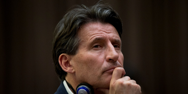 International Association of Athletics Federations President Sebastian Coe