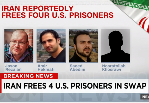 Iran Prisoner Swap Americans Released