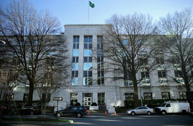 The Kingdom of Saudi Arabia's embassy in the United States stands in the Foggy Bottom neighborhood