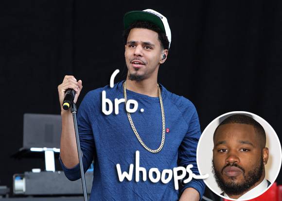 You need to see the look on J. Cole's face