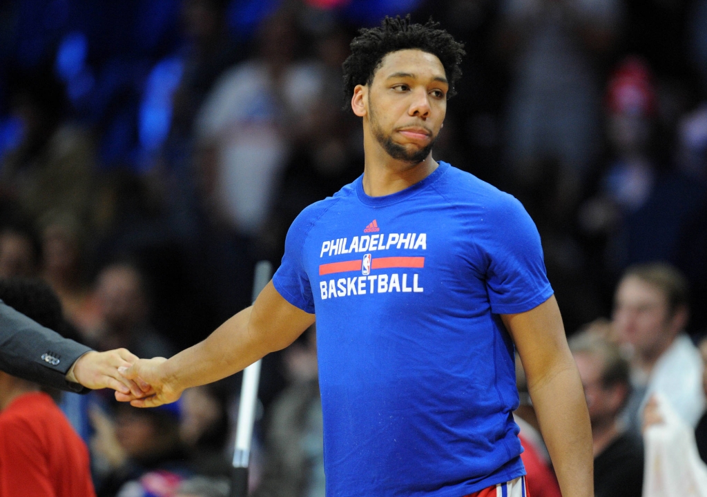 Jahlil Okafor		Gary A. Vasquez-USA TODAY Sports