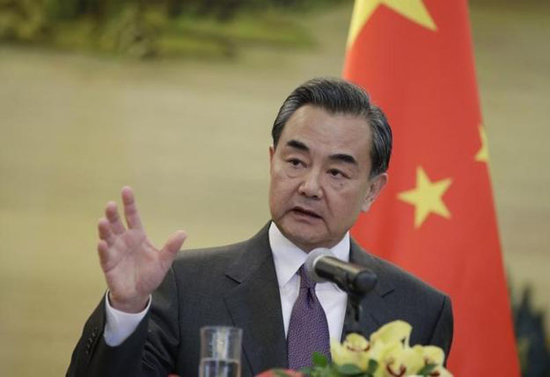 China's Foreign Minister Wang Yi