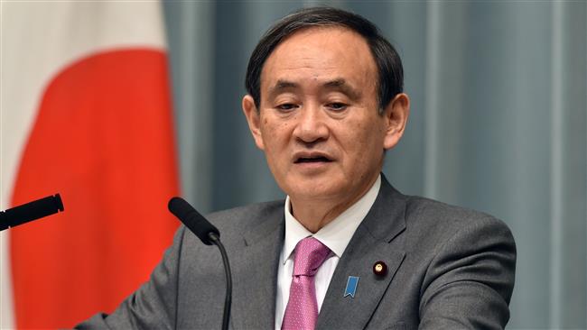 Japanese Chief Cabinet Secretary Yoshihide Suga