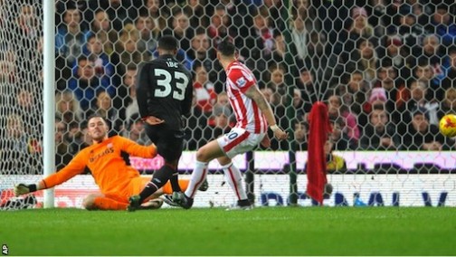 Jordan Ibe struck at the far post in the 37th minute after clever build-up work by Adam Lallana and Joe Allen