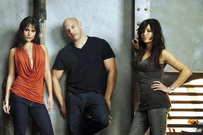 Jordana Brewster Vin Diesel and Michelle Rodriguez