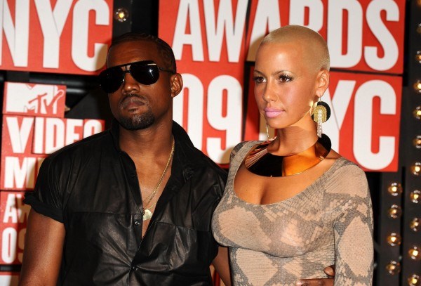 Kanye West and Amber Rose dated for two years from 2008