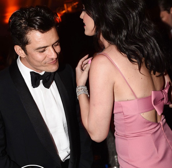 Katy Perry and Orlando Bloom get cozy at night out?