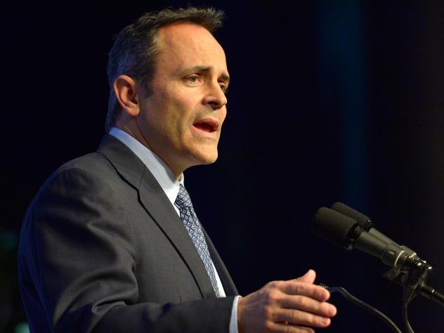 Kentucky Gov. Matt Bevin is following through on a promise he made to drop the state-run health insurance exchange in favor of the federal