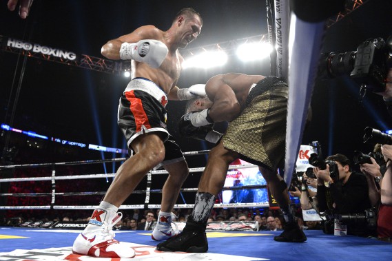 Kovalev retains three light heavyweight belts with easy win over Pascal