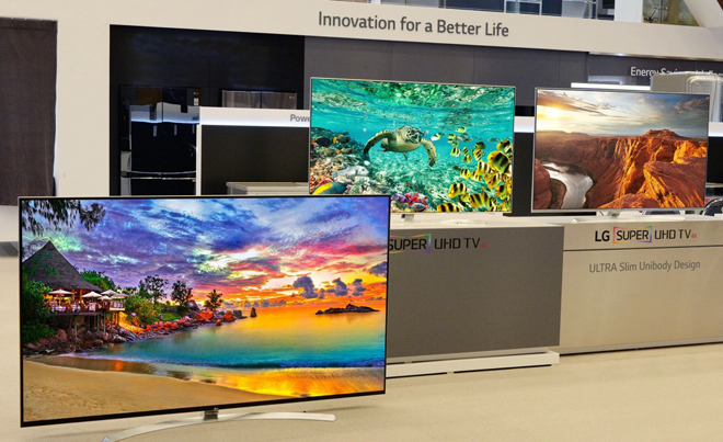 LG's LCD TV lineup at CES 2016 goes heavy on HDR compatibility