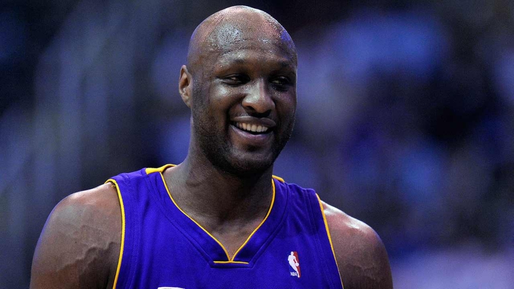 Los Angeles Lakers forward Lamar Odom plays against the Utah Jazz during Game 4 of a second-round NBA basketball playoff series in Salt Lake City Monday