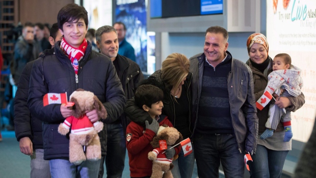 Syrian refugee Mohammad Kurdi arrives in Canada