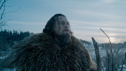 Leonardo Di Caprio in'The Revenant