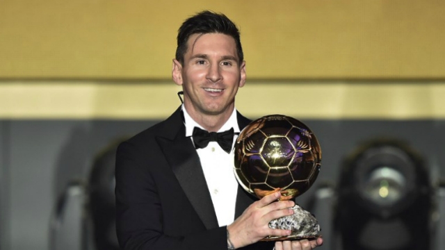 Lionel Messi wins Ballon d'Or for fifth time Arsene Wenger unhappy