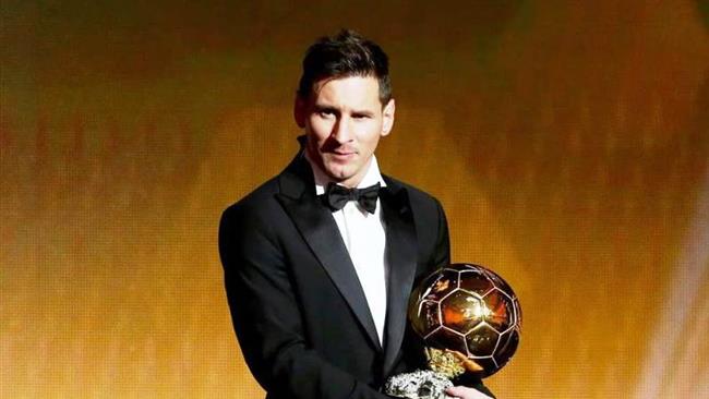 Lionel Messi wins his fifth Ballon D’or trophy