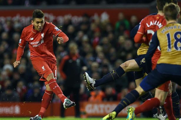 2016 Liverpool FC

Roberto Firmino scores the second goal for Liverpool against Arsenal