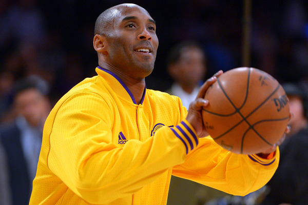 Los Angeles Lakers forward Kobe Bryant warms up before a game.		Jayne Kamin-Oncea-USA TODAY Sports