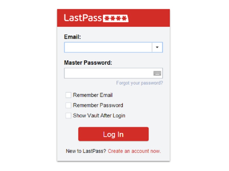 LastPass Log-In