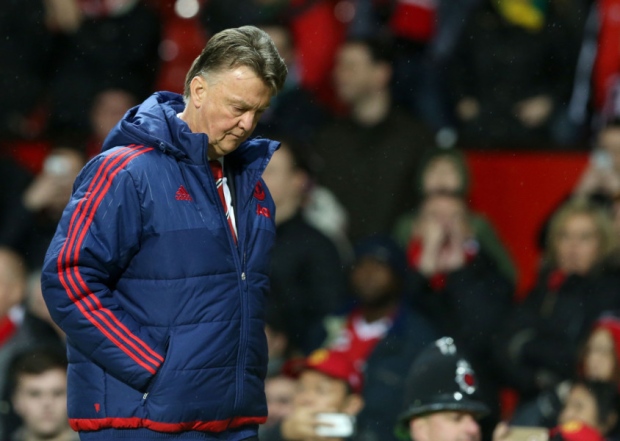 The pressure continues to mount on Louis van Gaal