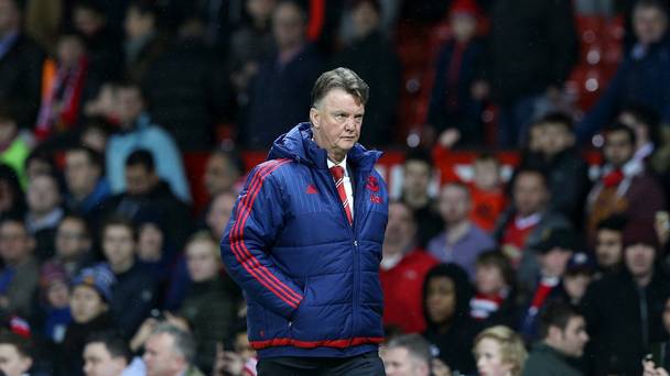 Louis van Gaal felt the ire of the Manchester United fans on Saturday