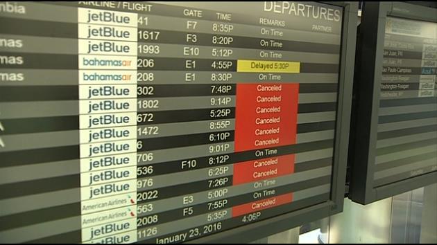 All Philly departures and arrivals cancelled for Saturday