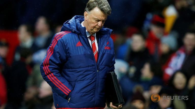 Even sponsors are having a go at Louis Van Gaal's Manchester United tactics