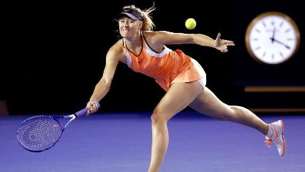 Maria Sharapova is through