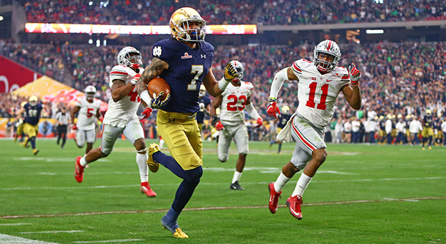 Mark J. Rebilas  USA TODAY Sports
        Will Fuller had a big game against Ohio State in the Fiesta Bowl