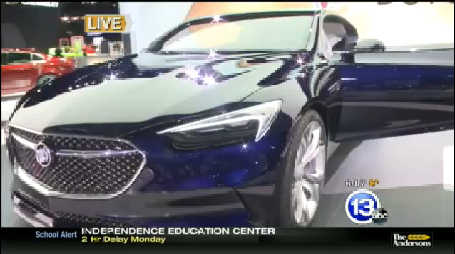 A look at the vehicles on display in Detroit