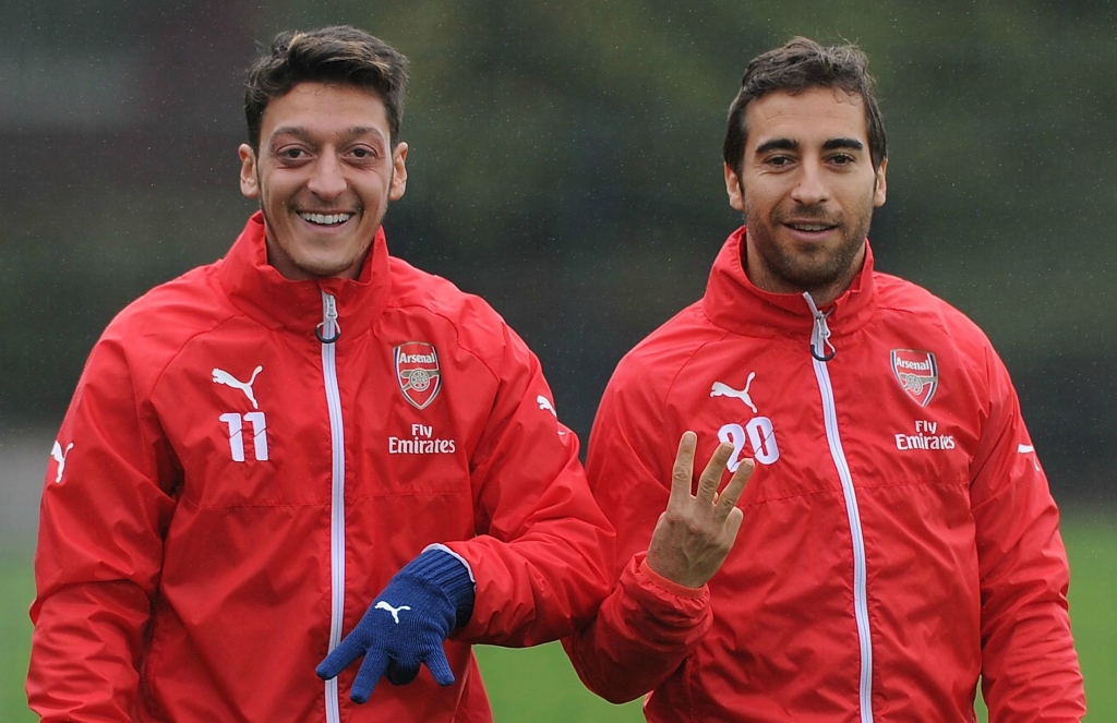 Arsenal's Ozil says Flamini should win Ballon d'Or over Messi and Ronaldo