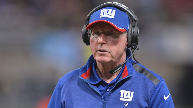 New York Giants coach Tom Coughlin