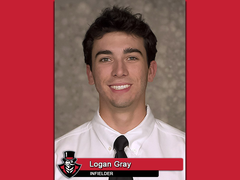 APSU Baseball's Logan Gray