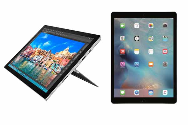 Surface Pro 4 vs iPad Pro