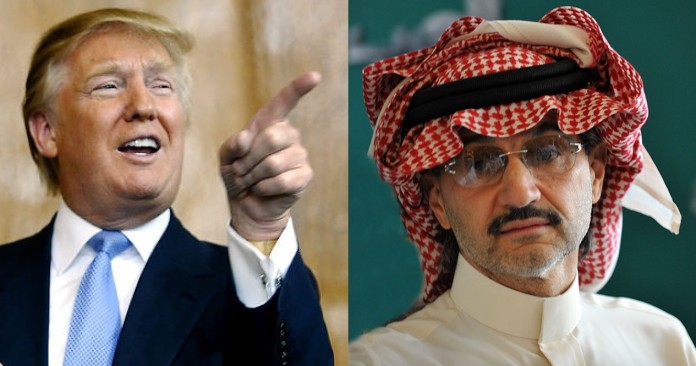 Saudi Billionaire Responds to Trump's Photoshopped Attack: 'I Bailed You Out Twice'