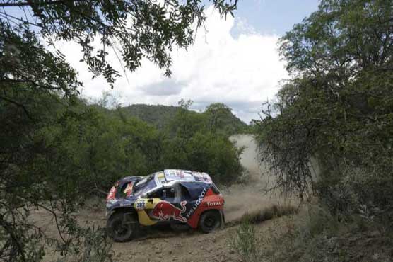 Mikko Hirvonen snatched victory in the 12th and penultimate stage of the Dakar Rally