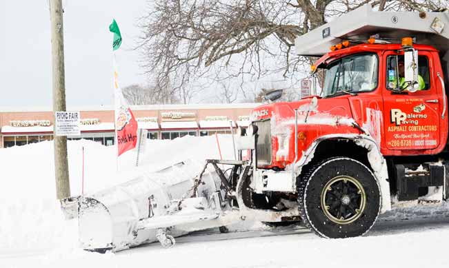 Blizzard Warnings in Effect, Snow Piles Up Amongst Strong Winds