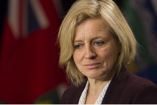 Alberta Premier Rachel Notley said it was “short-sighted” for the Montreal Metropolitan Community to oppose Energy East on the grounds its risks outweigh its economic benefit