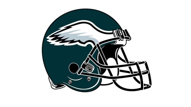 Philadelphia Eagles helmet