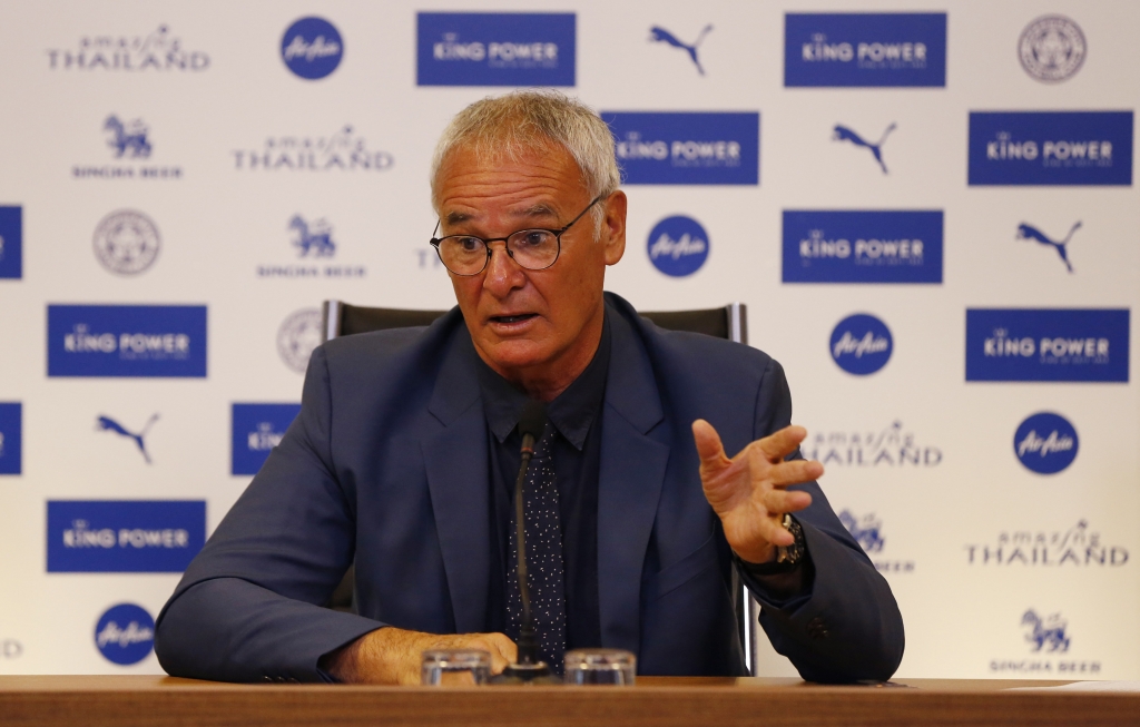 New Leicester City manager Claudio Ranieri