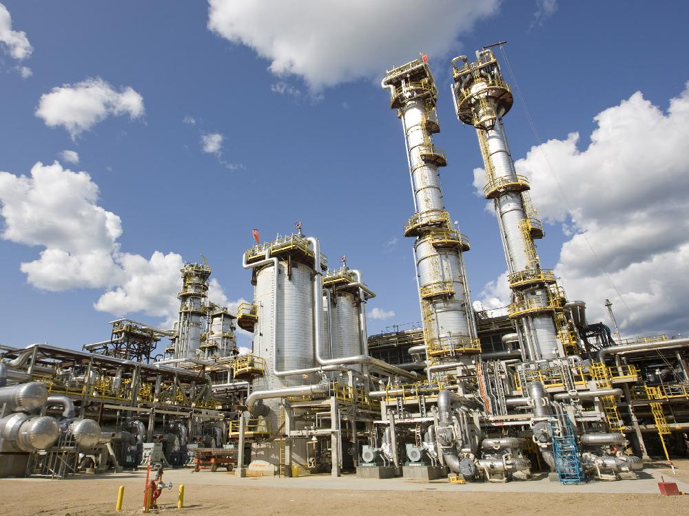 Nexen's Long Lake SAGD oilsands processing facility