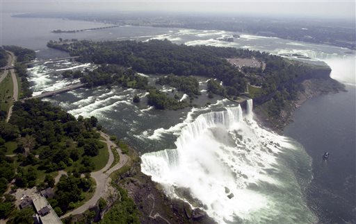 Foot bridge reconstruction could shut off Niagara Falls