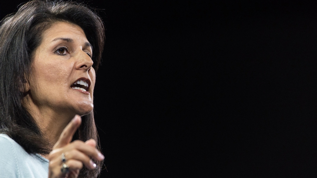 South Carolina governor Nikki Haley has called for tolerance in reply to the State of Union address