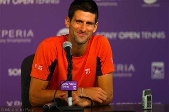 Novak Djokovic said the more he wins the higher his expectations rise