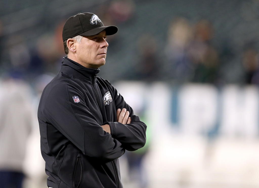 Eagles coach Pat Shurmur Chip Kelly fired Philadelphia Eagles