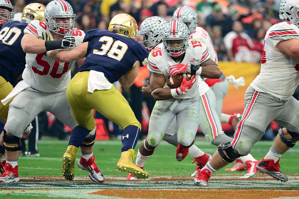 Ohio State beat Notre Dame in the Fiesta Bowl, but both teams should be proud of 2015