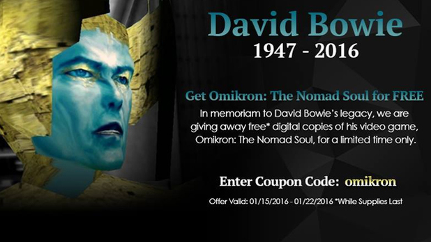 Square Enix makes Omikron The Nomad Soul free in memory of David Bowie