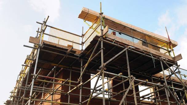 On the up Growth in the UK's construction sector in December picked up from a seven-month low in November