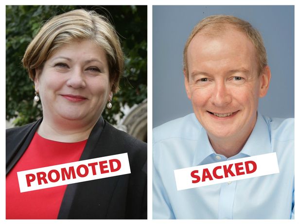 Emily Thornberry is the new shadow defence secretary while Pat Mc Fadden was sacked for 'disloyalty&#039