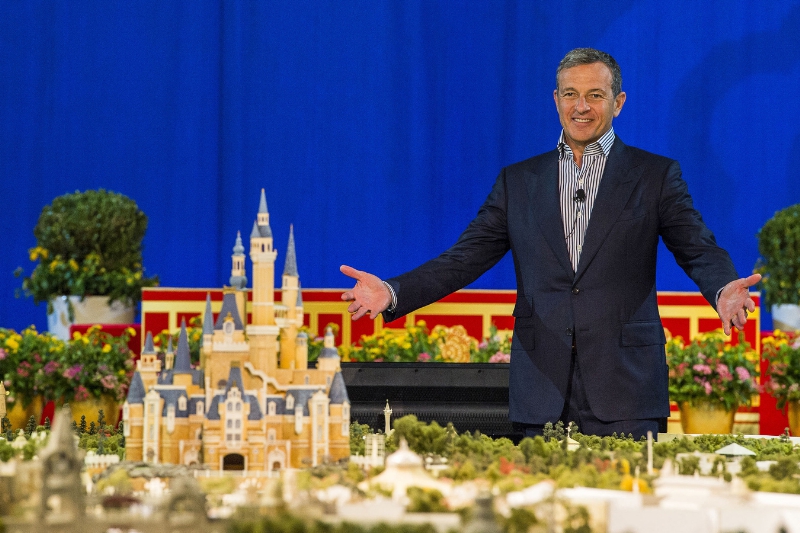 Bob Iger and Shanghai Disneyland Scale